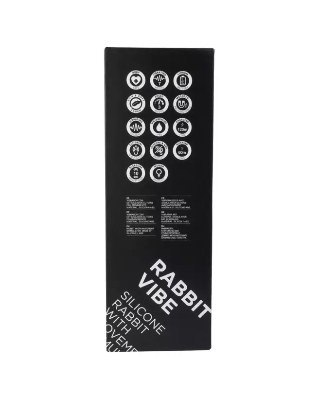 Image du QIOT Lapin Vibe 2 Noir, sextoy rabbit ergonomique de SEXTOYS-QIOT BY VIRGITE-4