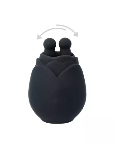 Image du Stimulateur Clitoridien QIOT Clit Noir par Sextoys-QIOT by Virgite - Design Élégant et Puissant-1