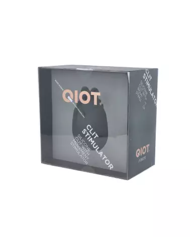 Image du Stimulateur Clitoridien QIOT Clit Noir par Sextoys-QIOT by Virgite - Design Élégant et Puissant-2