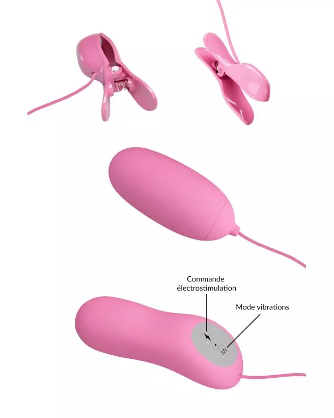 Pretty Love Electric Shock & Vibro Bullets - Électrostimulation Avancée-3