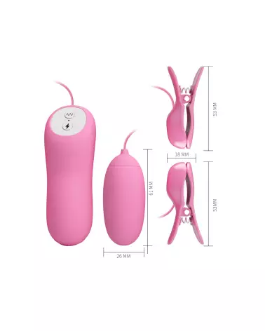 Pretty Love Electric Shock & Vibro Bullets - Électrostimulation Avancée-4