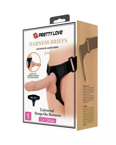 Harnais PRETTY L JERRY de Pretty Love pour jeux de rôle et plaisir partagé-2