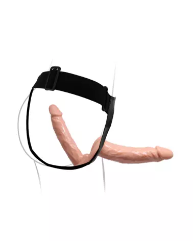 Image du STRAP ON DOUBLE DILDOS PLUS de BAILE, gode ceinture double pour plaisir partagé-4