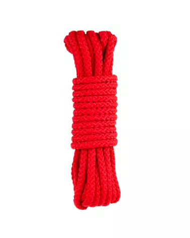 Corde SM Bondage Rouge 5m Sweet Caress pour jeux de domination et contrainte-1