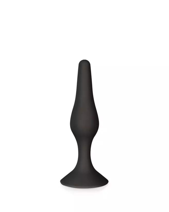 Image du Plug Anal Glamy Fin Black S, design élégant et discret-1