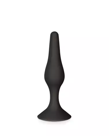 Plug Anal Glamy Fin Black M pour confort et plaisir optimisés-1