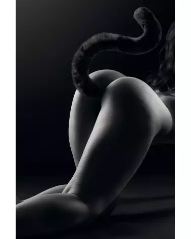 Image du CAT PLUG TAIL BLACK, plug anal Sweet Caress, stimulation et confort-3