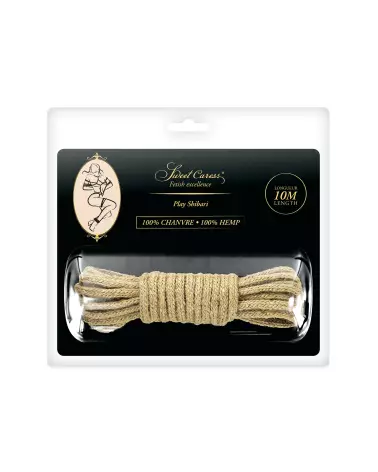 Image de la corde en chanvre Sweet Caress pour bondage 5m, idéale pour jeux SM-2