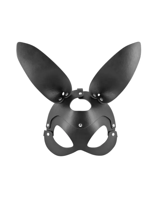 Masque Bunny ajustable de Fetish Tentation pour jeux de rôle et soirées fetish-1
