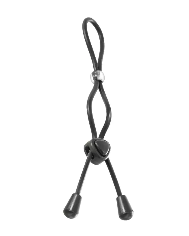 Cockring ajustable BLUE JUNKER à double boucle pour endurance et confort-3