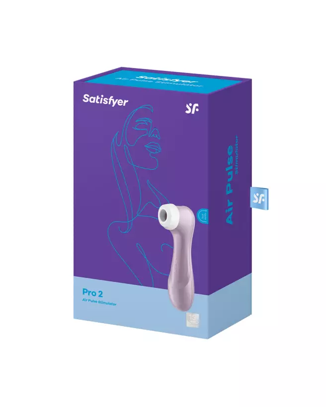 Image du Satisfyer Pro 2 VIO, stimulateur clitoridien étanche et rechargeable-2