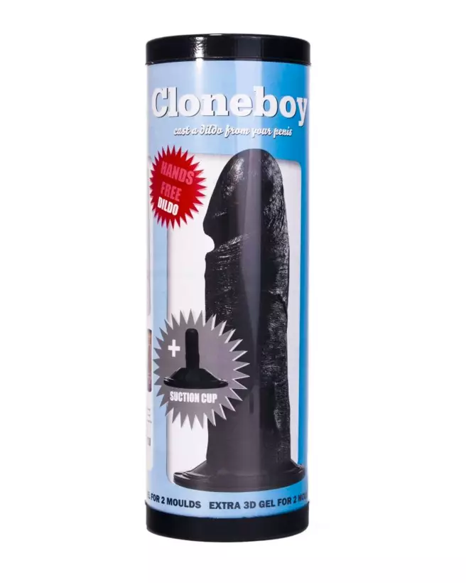 Image du CloneBoy Suction Noir, sextoy réaliste pour plaisirs intimes-1