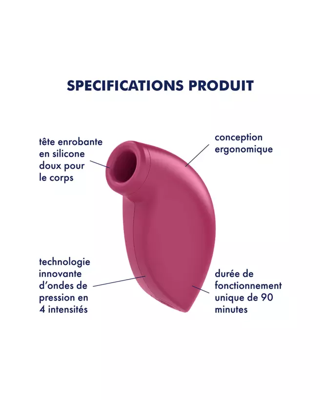 Image du Satisfyer One Night Stand, stimulateur clitoridien compact et discret-3