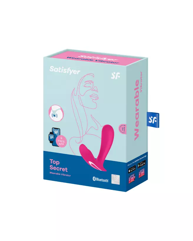 Image du Satisfyer Top Secret R, sextoy connecté contrôlable via application-2