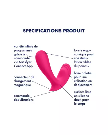 Image du Satisfyer Top Secret R, sextoy connecté contrôlable via application-6