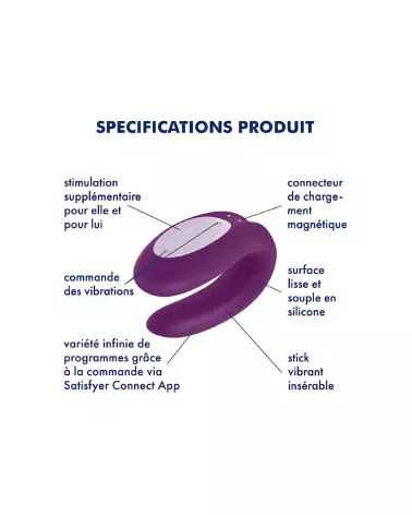 Image du Satisfyer Partner Box 1, sextoy connecté contrôlable via application-3