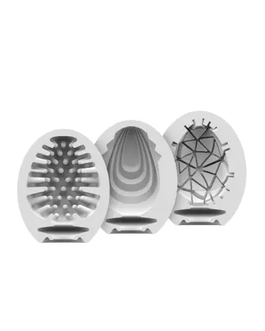 Image du Satisfyer Egg Set 3 Panache 2, masturbateur innovant pour homme-4
