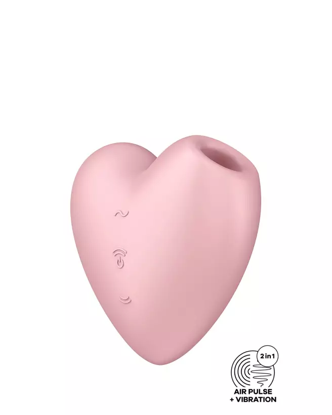 Image du Satisfyer Cutie Heart Rose, stimulateur clitoridien haut de gamme-1