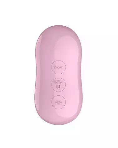 Image du Satisfyer Cotton Candy Rose, stimulateur clitoridien rose élégant-5
