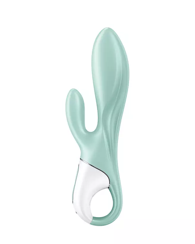 Image du Satisfyer Air Pulse Bunny 5 Vert, jouet intime et ergonomique-3