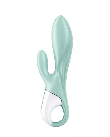 Image du Satisfyer Air Pulse Bunny 5 Vert, jouet intime et ergonomique-3
