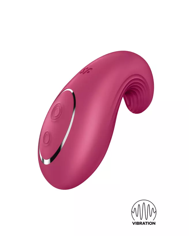 Image du Satisfyer Dipp Deligth Red, stimulateur clitoridien haut de gamme pour plaisir intense-1