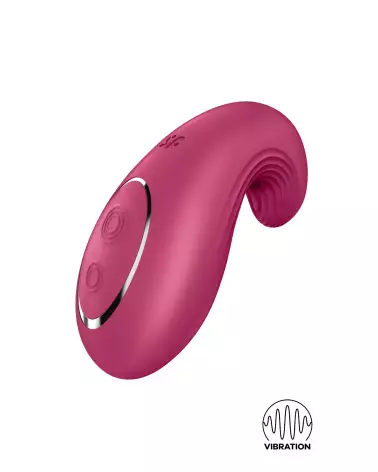 Image du Satisfyer Dipp Deligth Red, stimulateur clitoridien haut de gamme pour plaisir intense-1