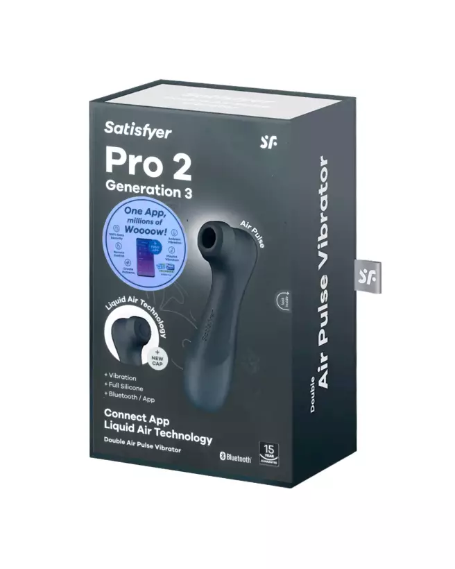 Image du Satisfyer Pro 2 Génération 3 Noir, stimulateur clitoridien efficace-2