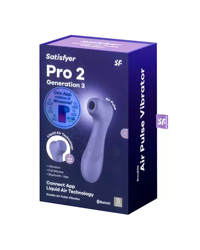 Satisfyer Pro 2 Gen 3 Parme stimulateur clitoridien avec application-2