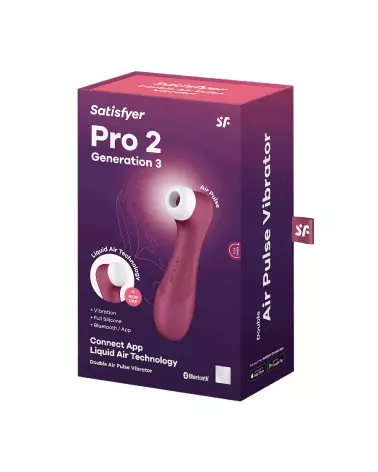 Image Satisfyer Pro 2 Gen 3 Purple, stimulateur clitoridien avec application-2