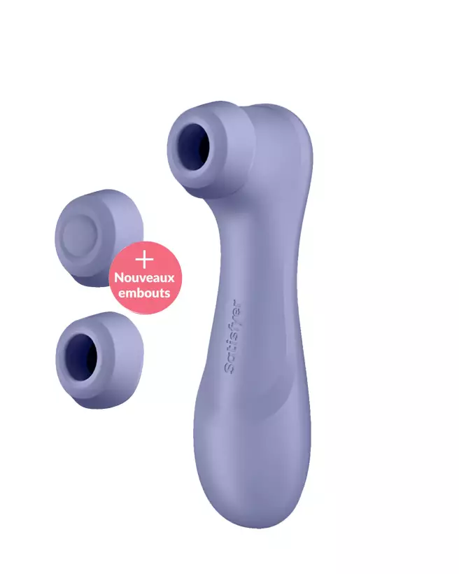 Image du Satisfyer Pro2 Gene 3 Parme, stimulateur clitoridien haut de gamme-1