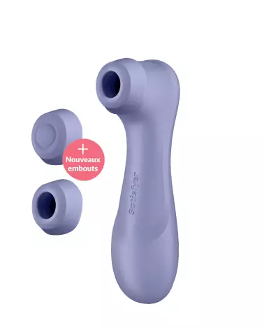 Image du Satisfyer Pro2 Gene 3 Parme, stimulateur clitoridien haut de gamme-1