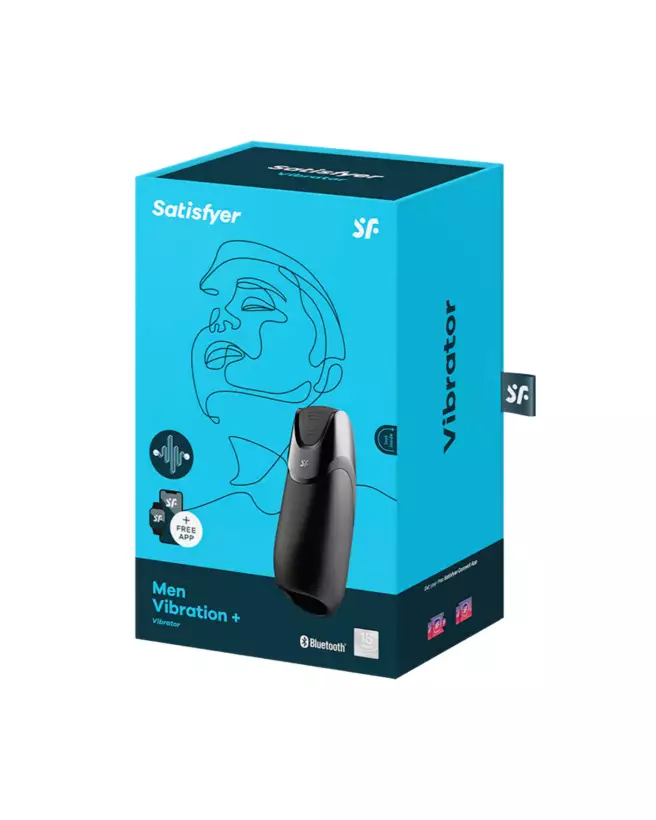Masturbateur MEN VIBRATION +APP Satisfyer avec contrôle par application-2