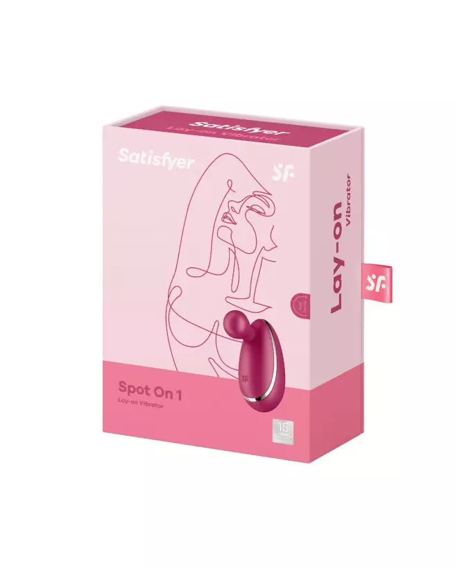 Image du Satisfyer Spot On 1 Berry, stimulateur clitoridien élégant et compact-2