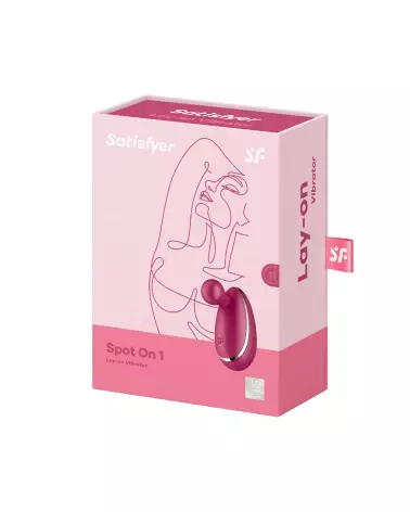 Image du Satisfyer Spot On 1 Berry, stimulateur clitoridien élégant et compact-2