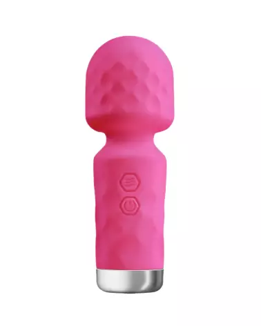 Vibromasseur Mini Wand Rose YOBA, compact et puissant-1