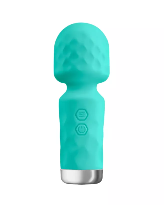 Image du Vibromasseur Mini Wand Vert de YOBA, compact et puissant-1