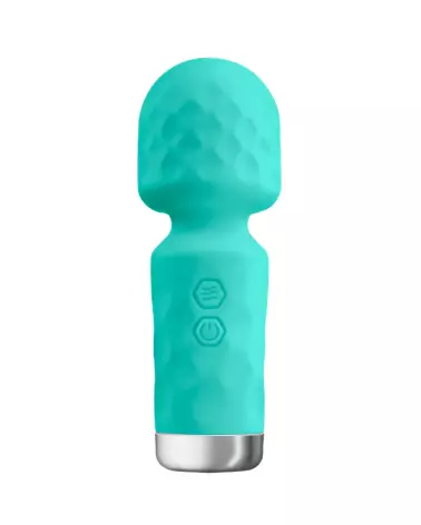 Image du Vibromasseur Mini Wand Vert de YOBA, compact et puissant-1