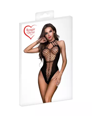 Body Résille B04 Noir Rougir de Désir - Lingerie Sexy et Élégante-3