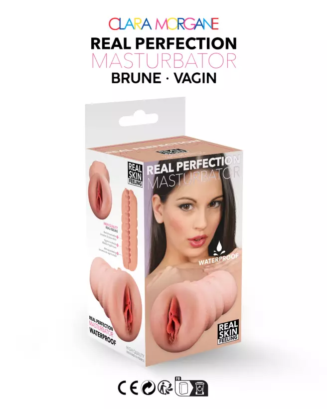 Real Perfection Masturbateur Vaginette Brune - image 4