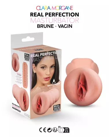 Real Perfection Masturbateur Vaginette Brune - image 5