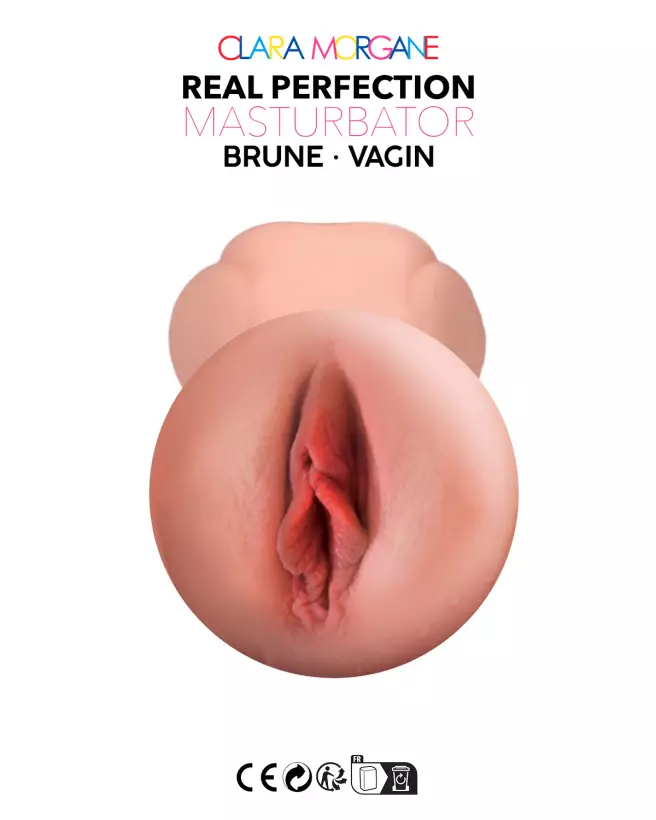 Real Perfection Masturbateur Vaginette Brune - image 2