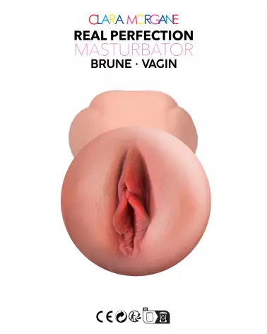 Real Perfection Masturbateur Vaginette Brune - image 2