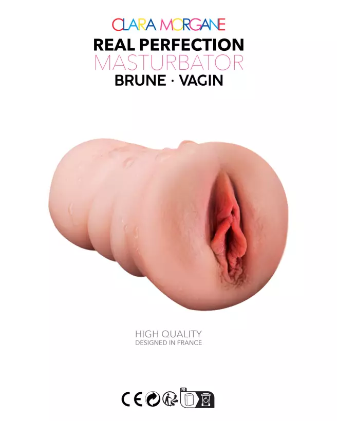 Real Perfection Masturbateur Vaginette Brune - image 1