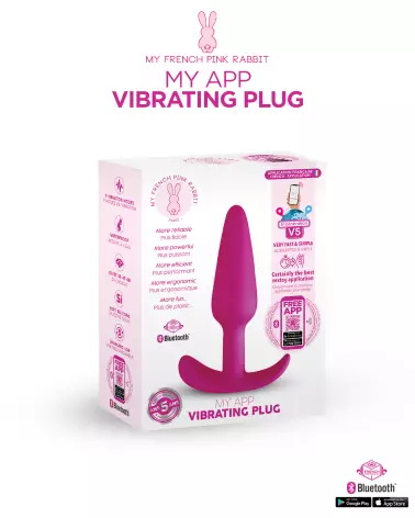 Plug Vibrant Connecté avec Application - My App Vibrating Plug - image 8