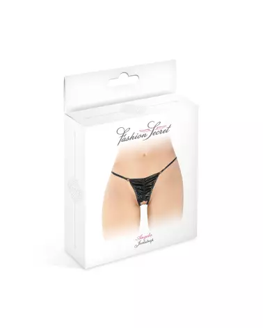 Jock Angela Noir Fashion Secret, lingerie ouverte élégante-3