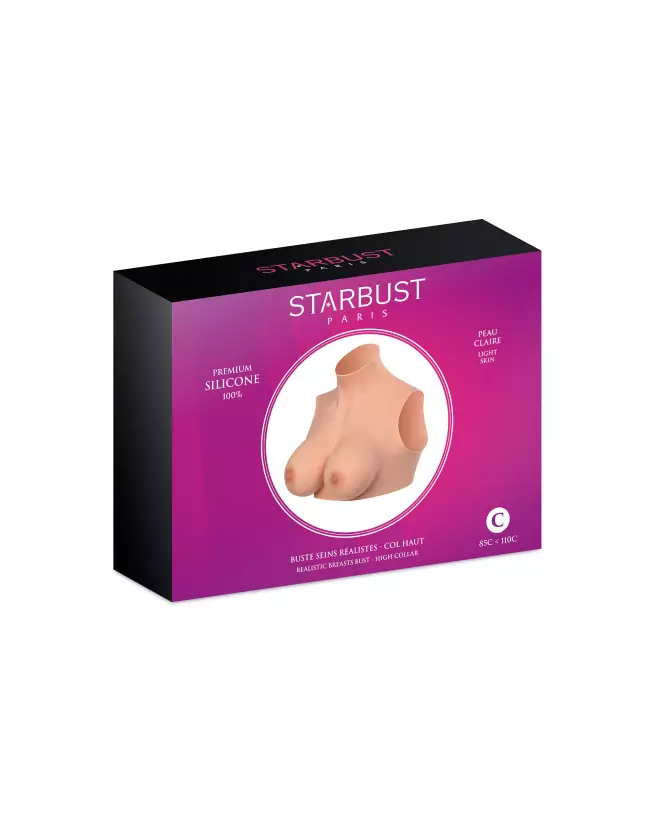 Buste faux seins COLLAR COLOR2 taille L par STARBUST-2