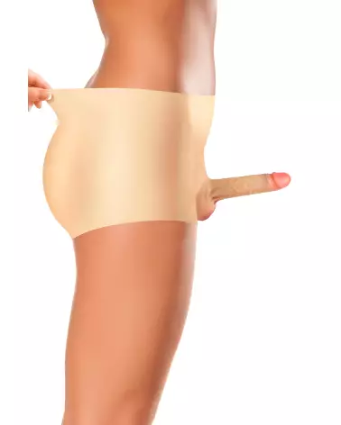 Image de la Culotte Pénis Solide S/M REAL BODY, Gode Ceinture pour stimulation intime-6
