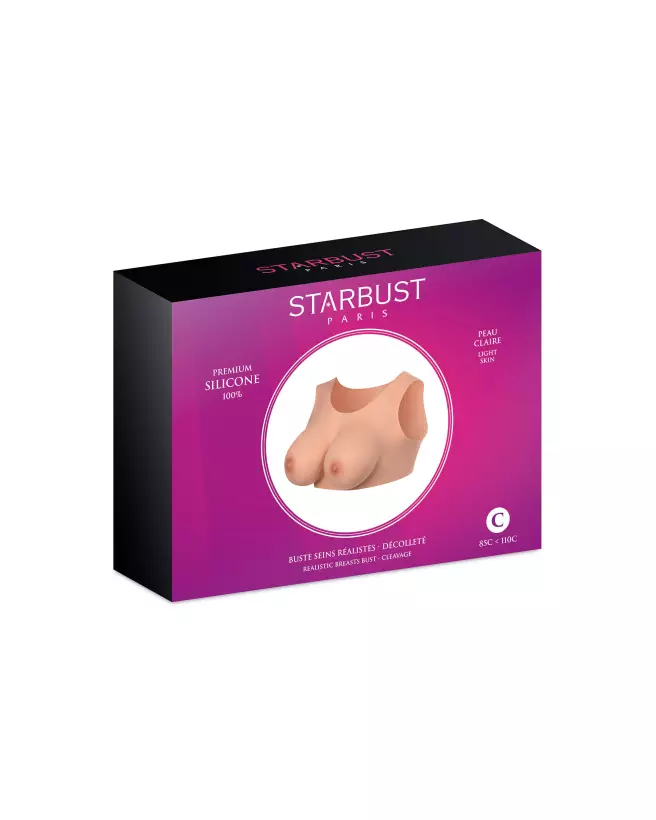 Buste féminin sans col taille L Starbust en coloris 2 pour accessoires seins-2