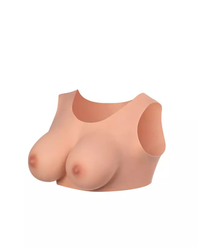 Buste XL sans col STARBUST en couleur neutre, accessoire élégant pour seins-1